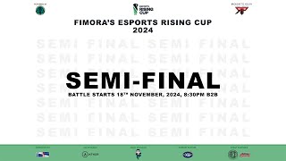 Pool  B  Semi Final  Fimoras Esports Rising Cup 2024 [upl. by Pelpel288]