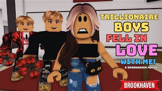 TRILLIONAIRE BOYS FELL IN LOVE WITH ME Roblox Brookhaven 🏡RP  CoxoSparkle2 [upl. by Adela]