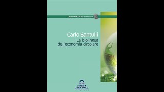 Il Prof Carlo Santulli presenta il libro quotLa Biolingua della Economia Circolarequot  TuoroST  161124 [upl. by Irab]