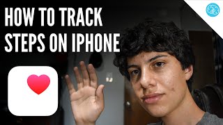 How to Track Steps on iPhone  iPhone for Seniors [upl. by Eibot]