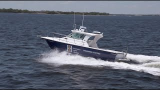 Huntington Ingalls Industries Proteus Unmanned Surface Vessel USV Demonstration [upl. by Flatto]