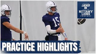 Penn State football finetuning the small details amid second bye week practice highlights [upl. by Aserehc109]