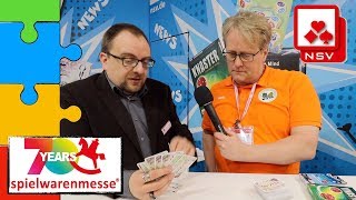 Spielwarenmesse Nürnberg 2019  Neuheiten NSV Nürnberger Spielkarten Verlag [upl. by Gwenore]