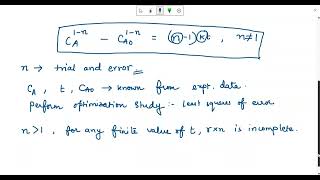 LEC10 Empirical Rate Equations of nth order [upl. by Questa]