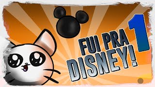 Fui para a Disney  Parte 1 História Animada [upl. by Goren]