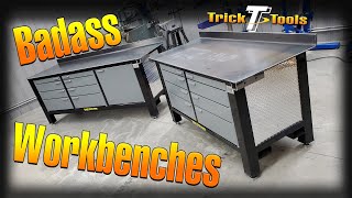 Badass Workbenches  TrickToolscom [upl. by Eirtemed]