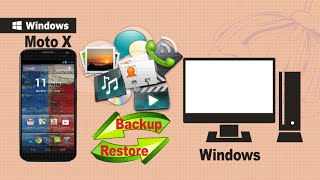 Moto X Backup amp Restore How to BackupRestore MOTO X to Computer [upl. by Peirsen168]