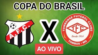 Anápolis x Tombense  Copa do Brasil  Ao vivo com imagens [upl. by Shanna]