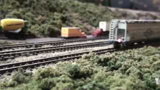 NJS N Trak At Danville 2013 N Scale Weekend Layout Tour [upl. by Esile836]