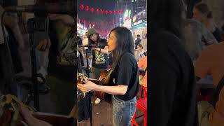 Pengemis CintaElla Cover Busking By Jovita Pearl jovitapearl viral fyp bukitbintang [upl. by Syla]