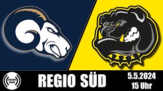 🔴🏈 Nürnberg Rams 𝗔𝗧 Amberg Mad Bulldogs Regionalliga Süd Bayern  American Football Livestream [upl. by Eniarda170]