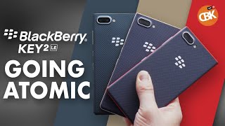 BlackBerry KEY2 LE First Look [upl. by Hamitaf]