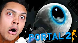 PORTAL TO THE MOON  Portal 2 Ending [upl. by Lobel126]