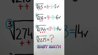 Easy Math ✅ How to Solve Fractions ↩️ fractions fractiontricks trytosolve easymath maths math [upl. by Aicissej266]