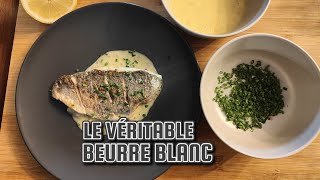 LE VÉRITABLE BEURRE BLANC 🍋 [upl. by Akirdna539]