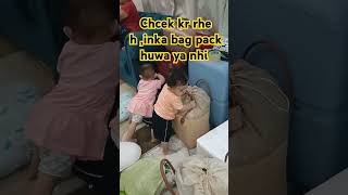 Sorry  check Ki spelling glt ho gyi h Old video Jb hm India Jane K liye ready kr rhe the bags [upl. by Kirsti]