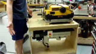 flip cart for planer and drum sander [upl. by Ivz916]