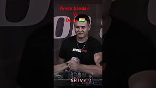 Aryan kandari 💪 vs denic 💀 🇮🇳 arm wrestling [upl. by Brunhilde]