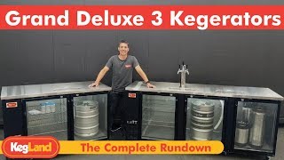 Grand Deluxe 3  The KegeratorKeg Fridge Rundown [upl. by Annairoc]