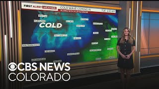 First Alert Weather Day Cold and windy across Colorado with windchills in the teens and 20s for De [upl. by Som783]