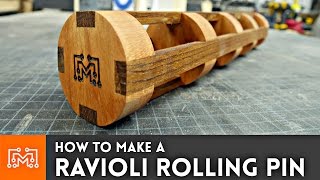 How to Make a Ravioli Rolling Pin  Woodworking  I Like To Make Stuff [upl. by Hampton]