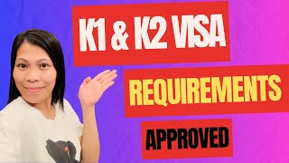 FILING K1 amp K2 VISA REQUIREMENTS 2024 k1visa k1 k2 requirements usembassy file filing [upl. by Nolubez]