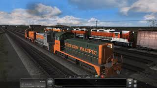 Train Simulator Classic  EMD SW9  Oroville Yard Pt 1  4K UHD [upl. by Enibas892]