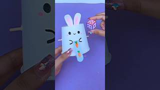 Easy game idea🐰🥕✨ shorts tonniartandcraft art love youtubeshorts craft [upl. by Eniretac]