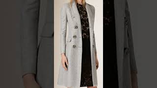 Top 10 highly demanded long coat and blazer design ideas [upl. by Arva]