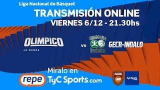 Mirá el partido entre Ciclista Olímpico vs Gimnasia CR [upl. by Stoneham]