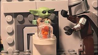 Cutest Grogu Moments Reenacted  LEGO Star Wars stop motion [upl. by Noroj985]