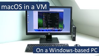 Run macOS Sonoma in a VM on a Windows PC [upl. by Halley]