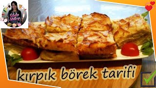 kırpık börek tarifi nasıl yapılır 100 tam tarif ✅ [upl. by Encrata]