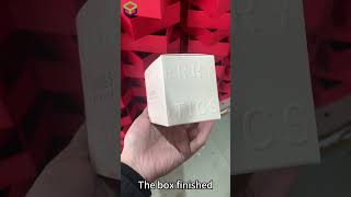 Packaging box manufacturers take you through the embossing process for packaging boxes [upl. by Allekram]