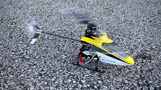 Blade 120 S2 maiden flights first time flying a helicopter [upl. by Aramanta]