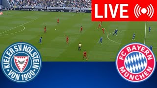 🔴LIVE Holstein Kiel gegen Bayern München  Bundesliga 202425  PES 21 Simulation [upl. by Yednil]