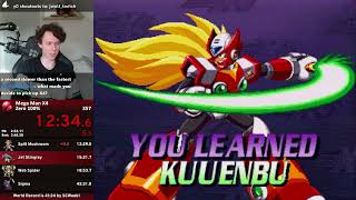 Mega Man X4  Zero 100 Speedrun in 4227 [upl. by Ayanat475]