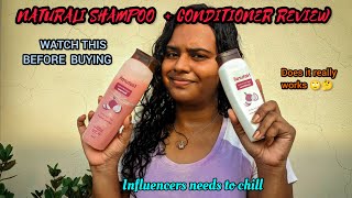 NATURALI SHAMPOO amp CONDITIONER REVIEW IS IT REALLY WORTH THE HYPE DOES IT REALLY WORK👍🏾🙄👎🏾 [upl. by Gittle405]