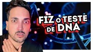 FIZ meu TESTE DNA  COMO FUNCIONA e O QUE DESCOBRI de minha ANCESTRALIDADE  Estevam Pelo Mundo [upl. by Anaynek]