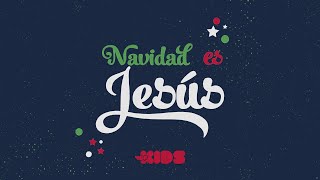 Es Jesús Videolyrics  Navidad es Jesús  VDF KIDS [upl. by Ayahs35]