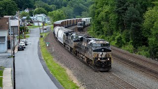 NS Trains In the Altoona Area On the PITL Part 2 Railfanning Lilly  Altoona PA 6924 [upl. by Rogovy804]