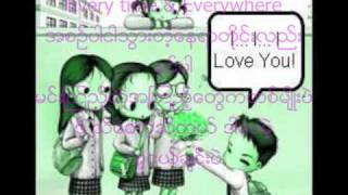 Best Friend Forever  Hlwan Paing feat Ni Ni Khin Zaw with lyrics [upl. by Angeli805]