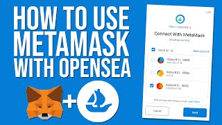 How To Use Opensea With Metamask Quick Tutorial [upl. by Malinowski]