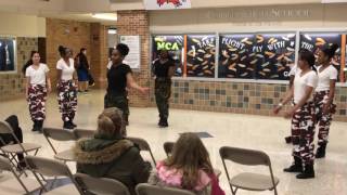 Cooper Step Team at Robbinsdale Area Schools Empty Bowls 2017 [upl. by Weinman]