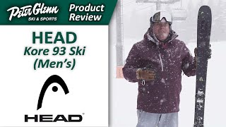 Head Kore 93 Ski Mens  W2324 Product Review [upl. by Llerref]