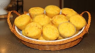 Southwestern Style Cornbread Muffins [upl. by Rahcir]