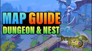 Dungeon and Nest Location Dragon Nest Map Guide  Dragon Nest SEA [upl. by Salchunas]