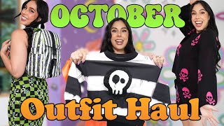 October Outfit HAUL amp Try On 2023 [upl. by Hailey]