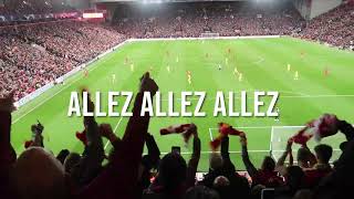 Liverpool Song quotWeve Conquered All Of Europe quot  with lyrics Getting ready for the UCLfinal Paris [upl. by Arrec]