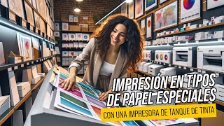 Cómo Imprimir Arte en Papel Especial de Forma Rápida [upl. by Haisi]